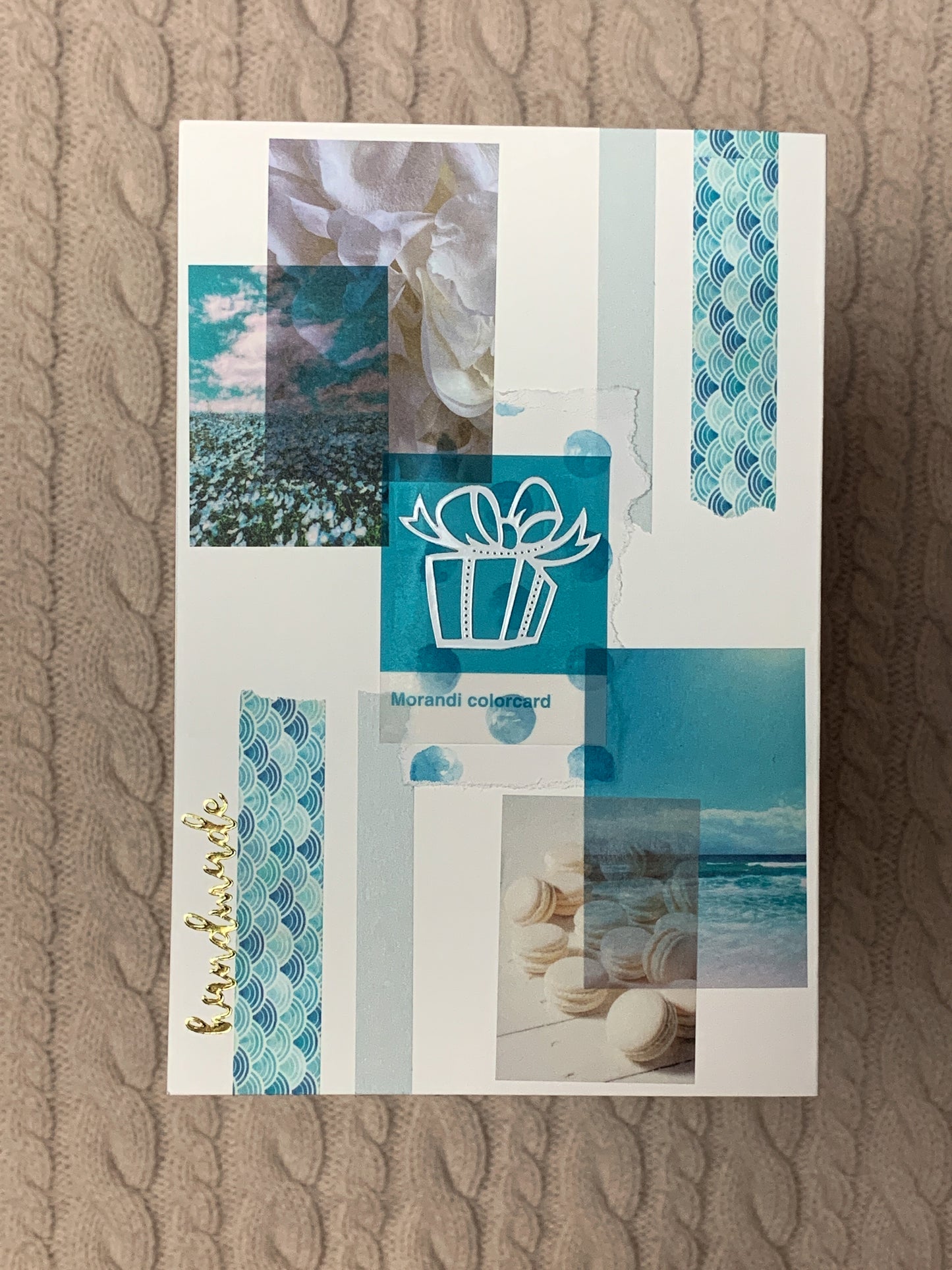 Happy Birthday Card - light blue-