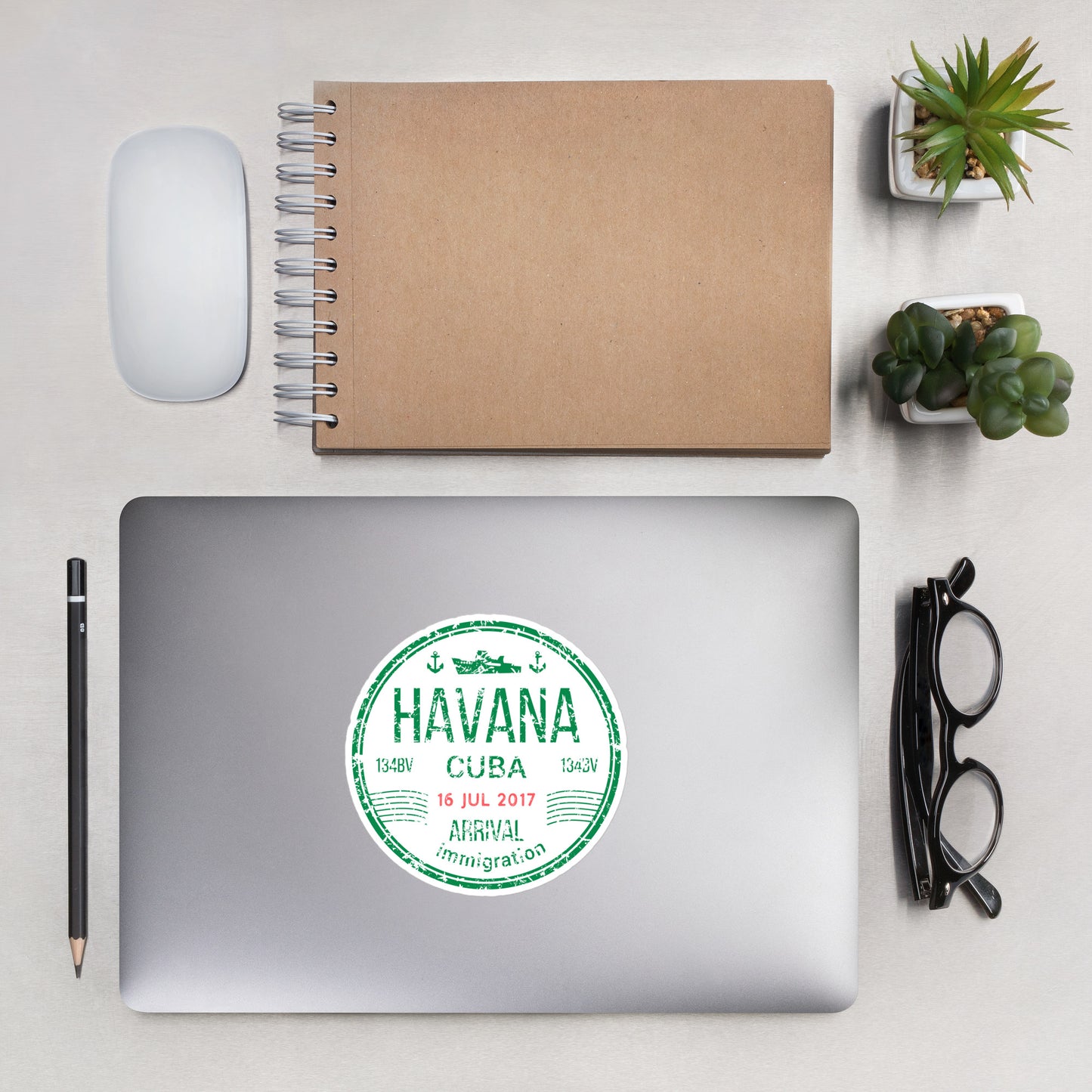 Pass Sticker personalisiert aus Vinyl - Havanna