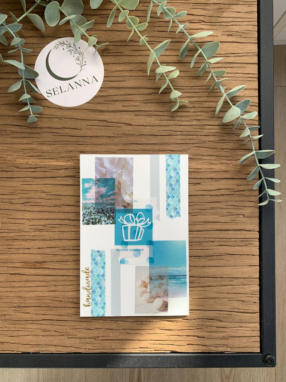 Happy Birthday Card - light blue-